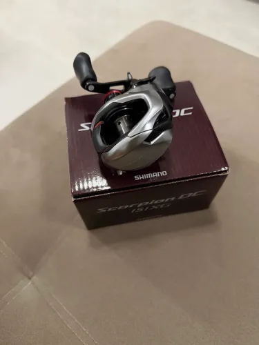 Carretilha Shimano Scorpion DC 151XG Esquerda Nova Original Digital Control