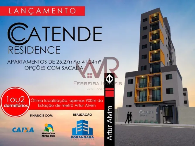 Apartamento 900 metros do Metrô Arthur Alvim