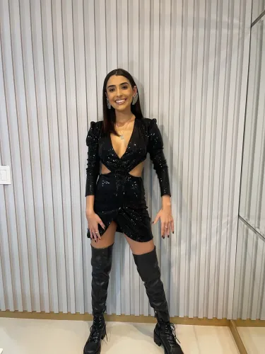 Vestido paetê