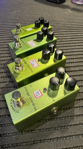 Pedal Vintage overdrive pra guitarra