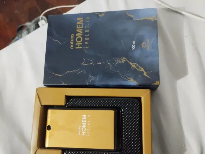 Perfume natura homem evolution novo lacrado