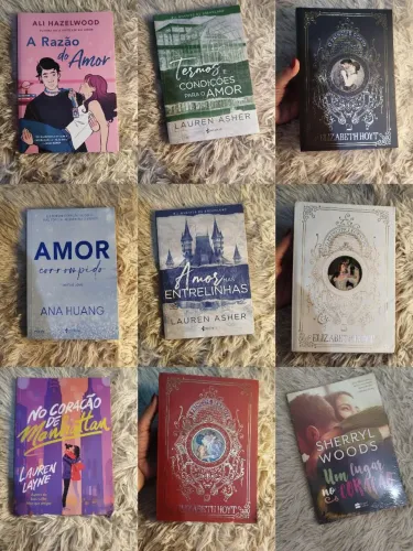 Livros diversos qualquer um 25,00