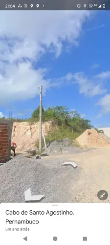 Terreno praia de pedra do xaréu, enseada dos corais na 4ª etapa a 300 m da pista asfaltada