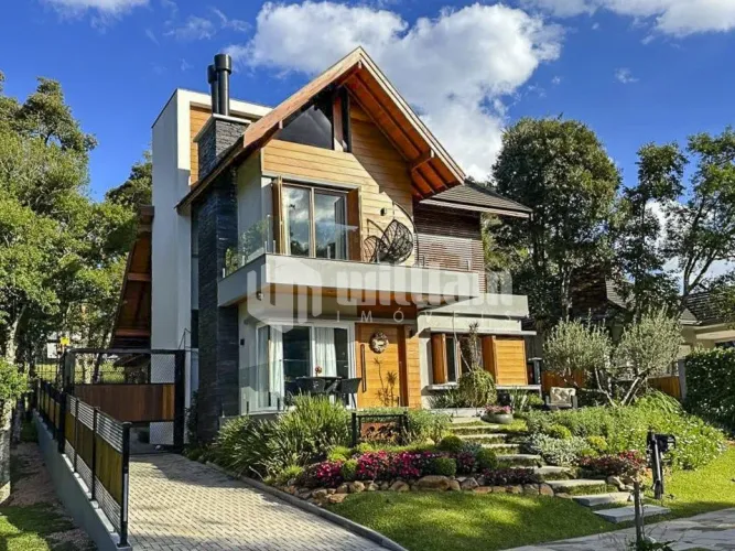 Casa de Alto Padrão na Serra Gaúcha  3 Suítes e Espaço Gourmet entre Gramado e Canela