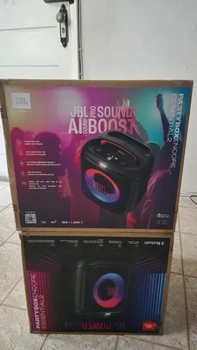 [**oferta**caixa de som Bluetooth ]jbl partybox encore lacrada!! 12 meses garantia+nota !!