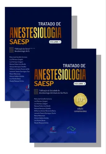 Livro - Tratado de Anestesiologia SAESP 2 Volumes