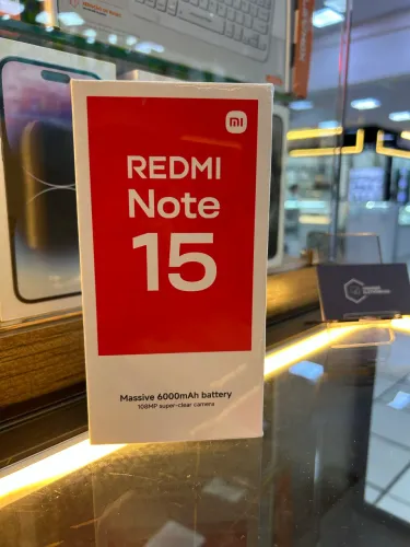 REDMI NOTE 15 256GB/8RAM NOVO