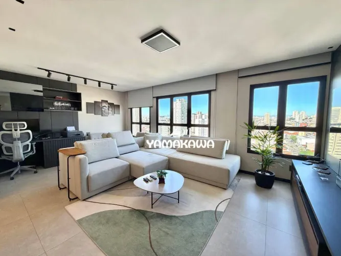 Apartamento com 1 dormitório à venda, 70 m² por R$ 900.000,00 - Jardim Anália Franco - São