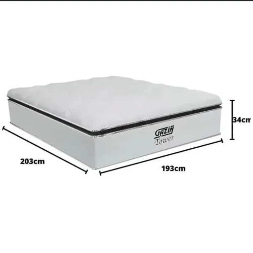 Colchão king size Gazin pillow top