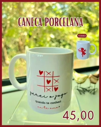 Caneca personalizada para dia dos namorados