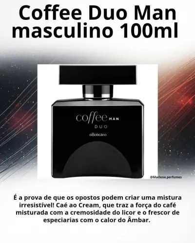 Coffee Man Duo masculino, 100ml- O Boticário