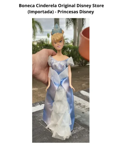 Boneca Princesa Bela (A Bela e a Fera) Original Disney Store