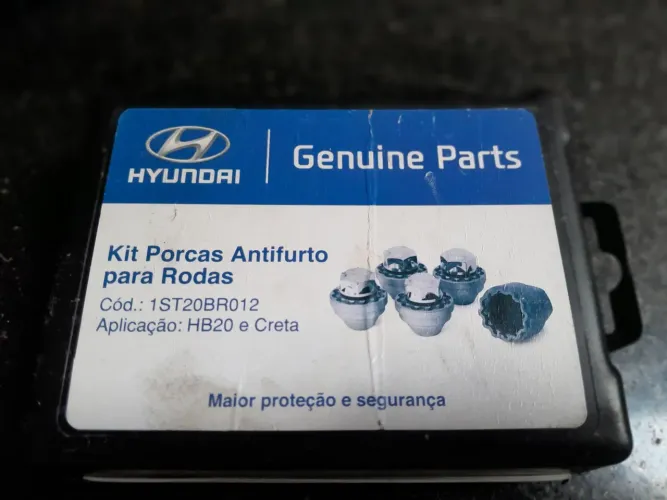 Porcas antifurto para Hb20 e CRETA