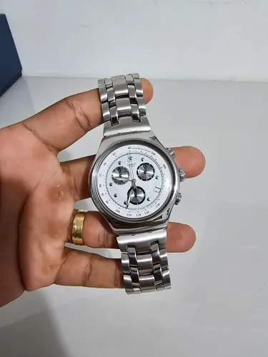 Relógio Swatch Irony Branco