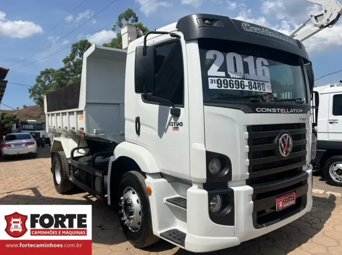 VW 17-190 Ano 2016 Caçamba Basculante