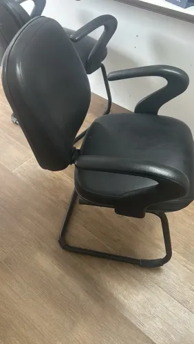 Cadeira de escritório fixa conforto premium