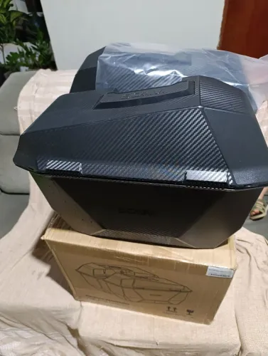 Baú lateral Side Case SCAM, 25 litros cada sistema monokley