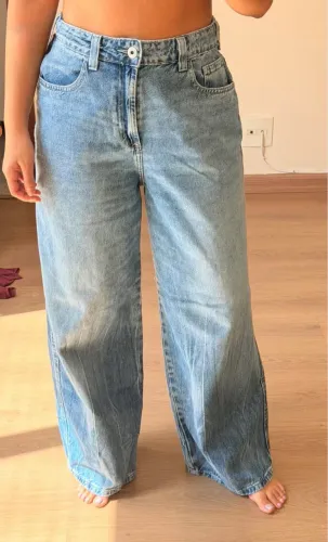 Linda calça jeans c&a