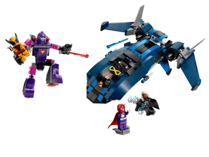 LEGO Marvel Super Heroes 76022 X-Men Wolverine?s Chopper Showdown + Manual