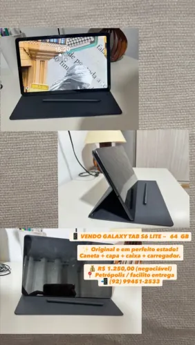Tablet S6 Lite 64GB seminovo