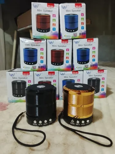 Caixa de Som Bluetooth Mini Speaker - compacta e completa