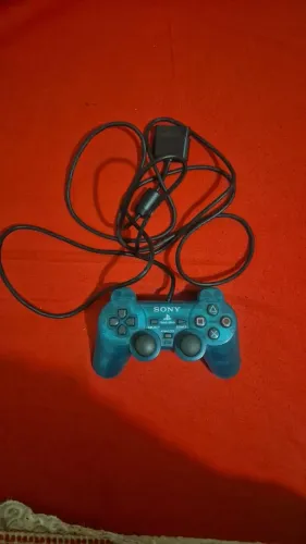 Controle ps2 verde esmeralda original