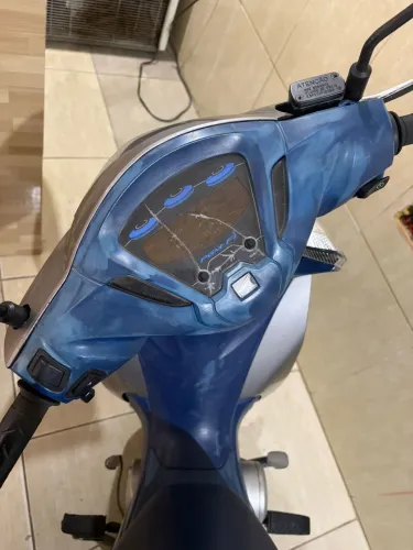 BIZ 125 PRATA/AZUL