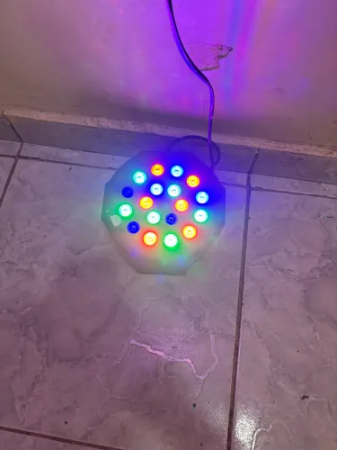 Vendo jogo de luz