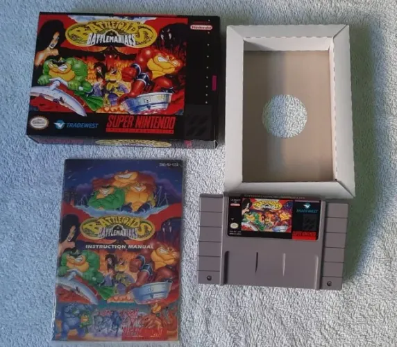 Jogo Battletoads para Super Nintendo