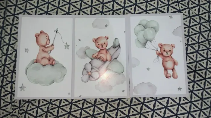 Quadros pra quarto de bebê