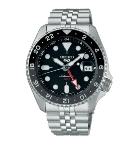 Relógio Seiko 5 Sports GMT Bruce Wayne Novo