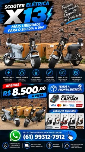 Bicicleta elétrica X13