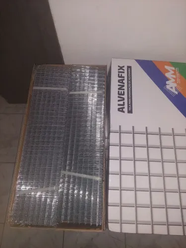 Tela Alvenaria 12x50cm Caixa 100 Unidades Vonder caixa com 100 unidades Oferta