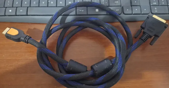 Cabo 1,5m HDMI x VGA 15 pinos