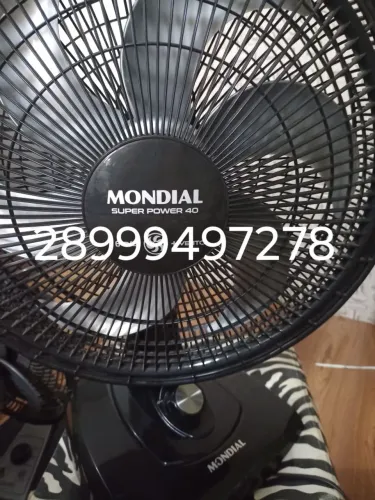 VENTILADOR MONDIAL 40 CENTÍMETROS NOVO