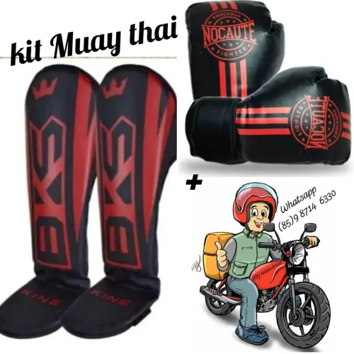 Luvas boxe e caneleira UFC MMA muay Thai. Entrega Grátis 