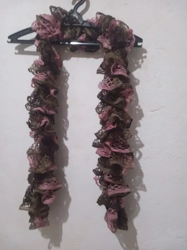 Echarpe de Crochê Feminina