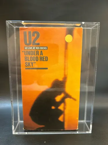 Fita Vhs U2 Live At Red Rocks Com Acrílico