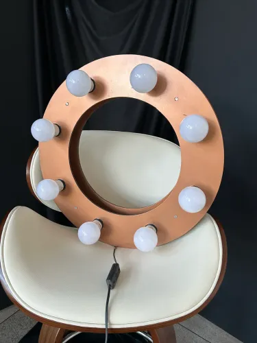 Aro Iluminador Circular com 8 lâmpadas 