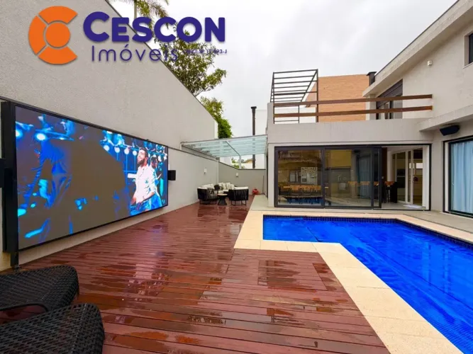 Casa de luxo em condomínio na Aldeia da Serra, Barueri-SP: 5 quartos, 5 suítes, 3 salas, 7