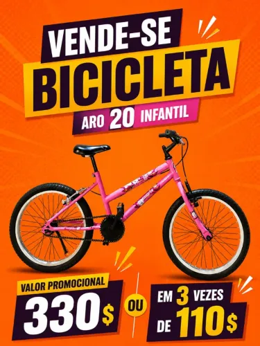 bicicleta aro 20 infantil