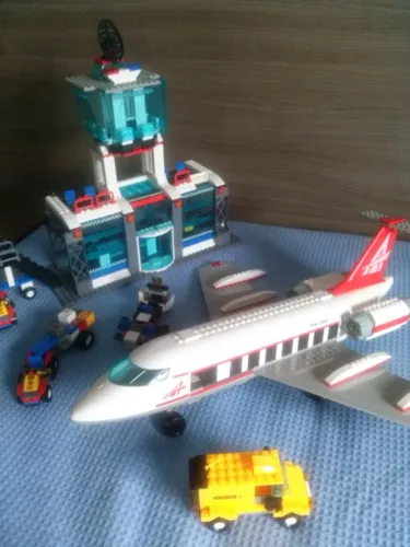 Lego Xalingo Embarque Imediato Aeroporto 791 peças Seminovo