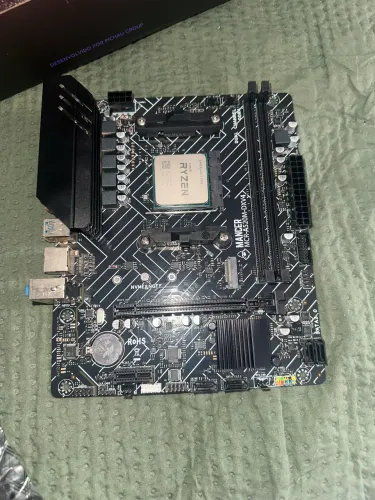 KIT ryzen 5 5500 e a520m e cooler NOVO