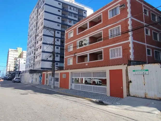 Apartamento com 1 dormitório para alugar, 55 m² - Aviação - Praia Grande/SP