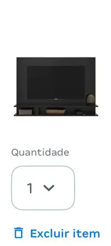 Painel preto tv até 50 polegadas 0. Balas lacrado 