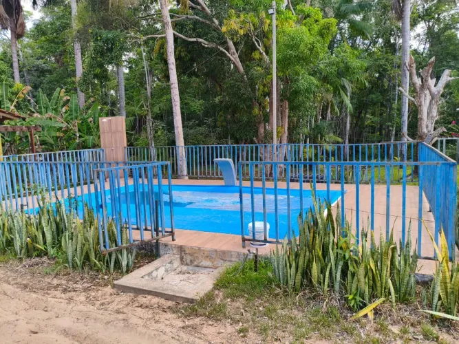 Alugo chácara por mês mobiliada e com piscina