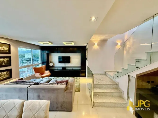 Cobertura com 3 dormitórios para alugar, 196 m² por R$ 13.000/mês - Pioneiros - Balneário