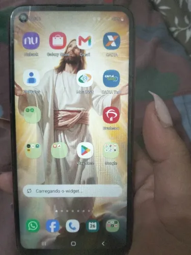 Vendo um Samsung Galaxy a11 valor r$ 220,00 telefone para contato 1399 1-80099 9
