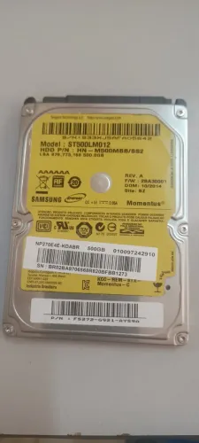 HD SATA NOTEBOOK 500GB SAMSUNG