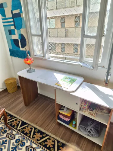 Escrivaninha em L Nomad Home Office 360 Flexível